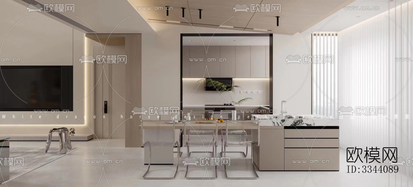 现代别墅效果图下载（渲染图6）