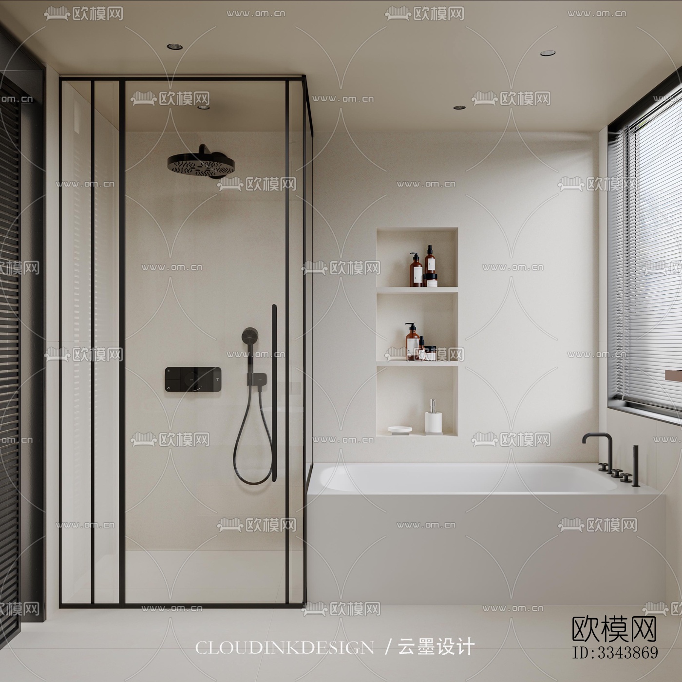 现代别墅效果图下载（渲染图6）