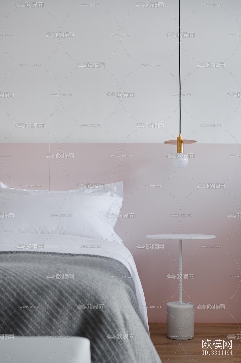 现代卧室效果图下载（渲染图6）