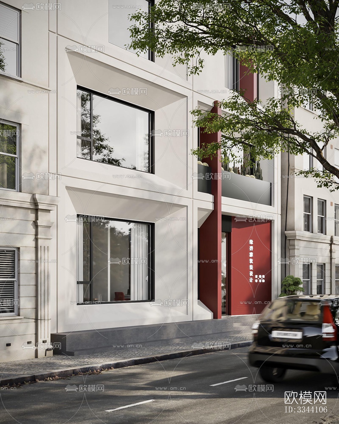 现代别墅效果图下载（渲染图6）