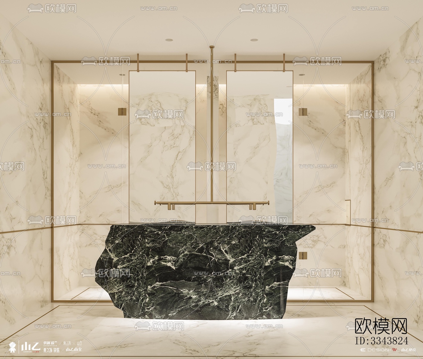 现代别墅效果图下载（渲染图4）