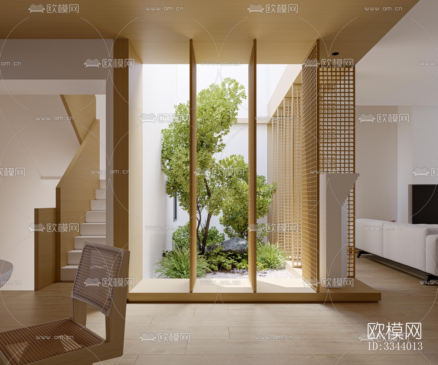 现代别墅效果图下载（渲染图10）