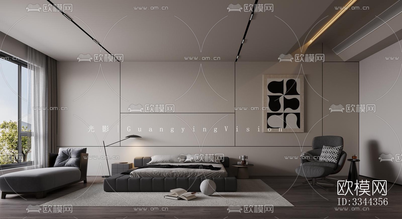 现代别墅效果图下载（渲染图6）