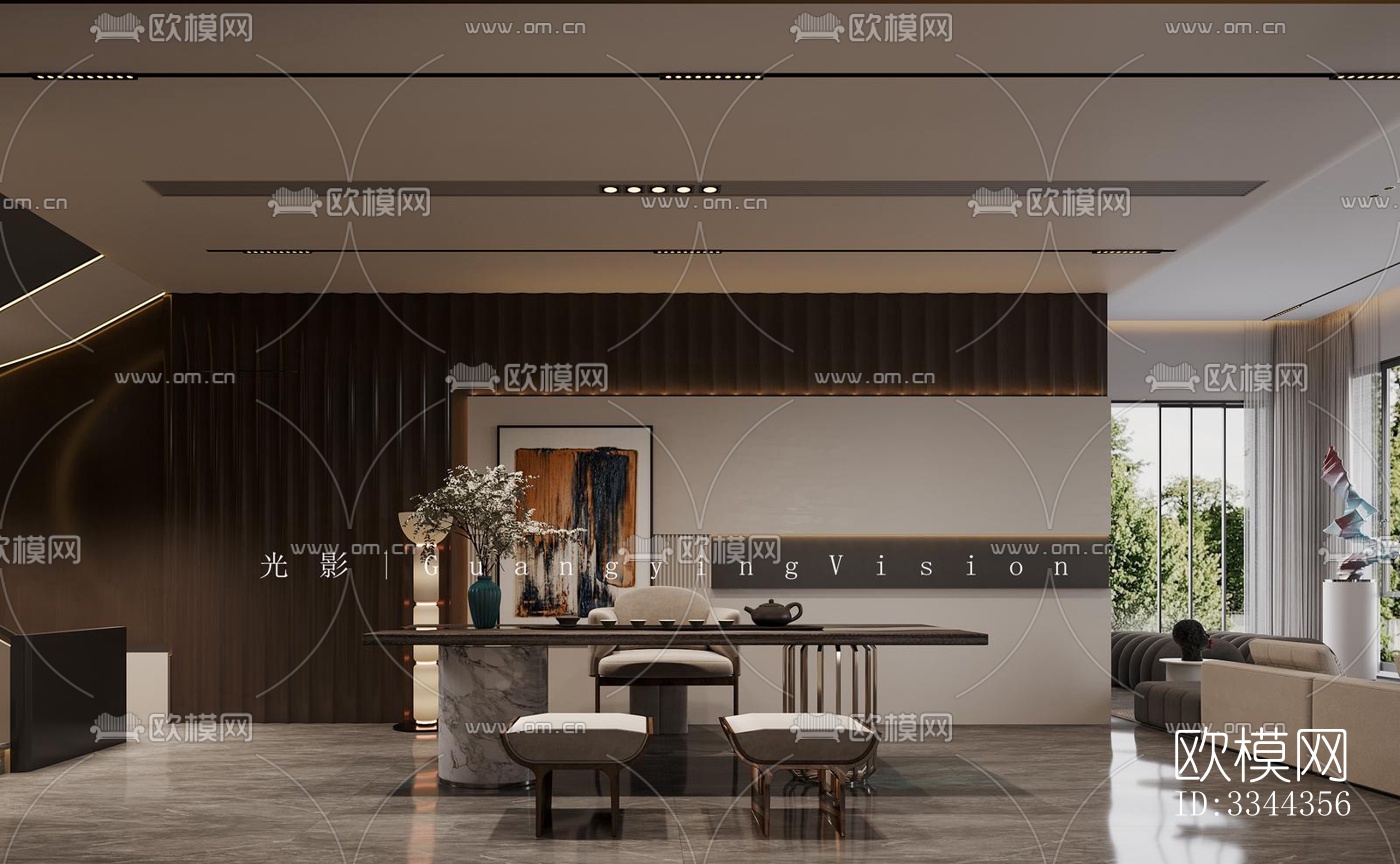 现代别墅效果图下载（渲染图5）