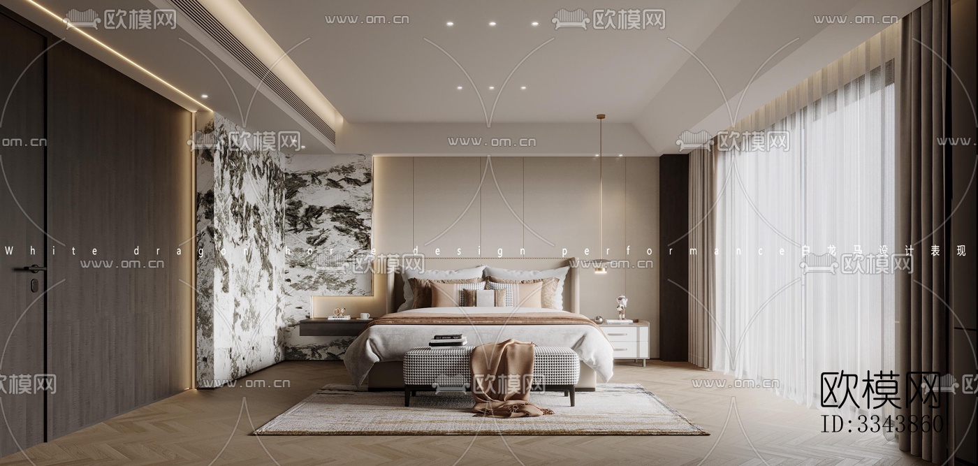 现代别墅效果图下载（渲染图10）