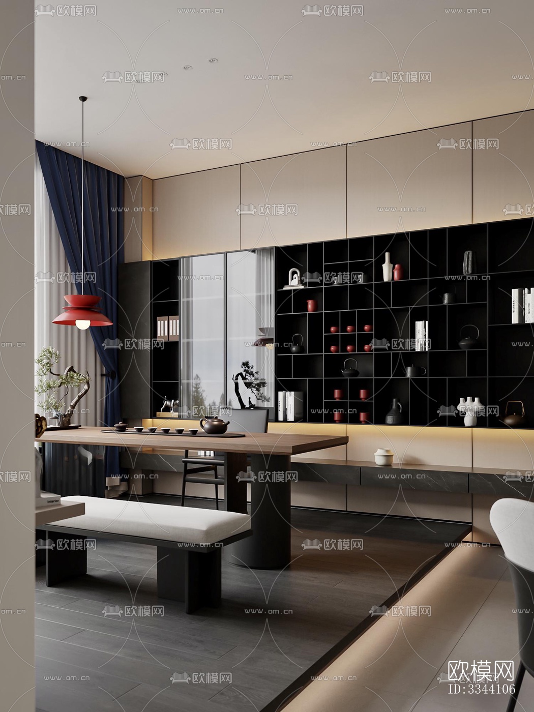 现代别墅效果图下载（渲染图14）