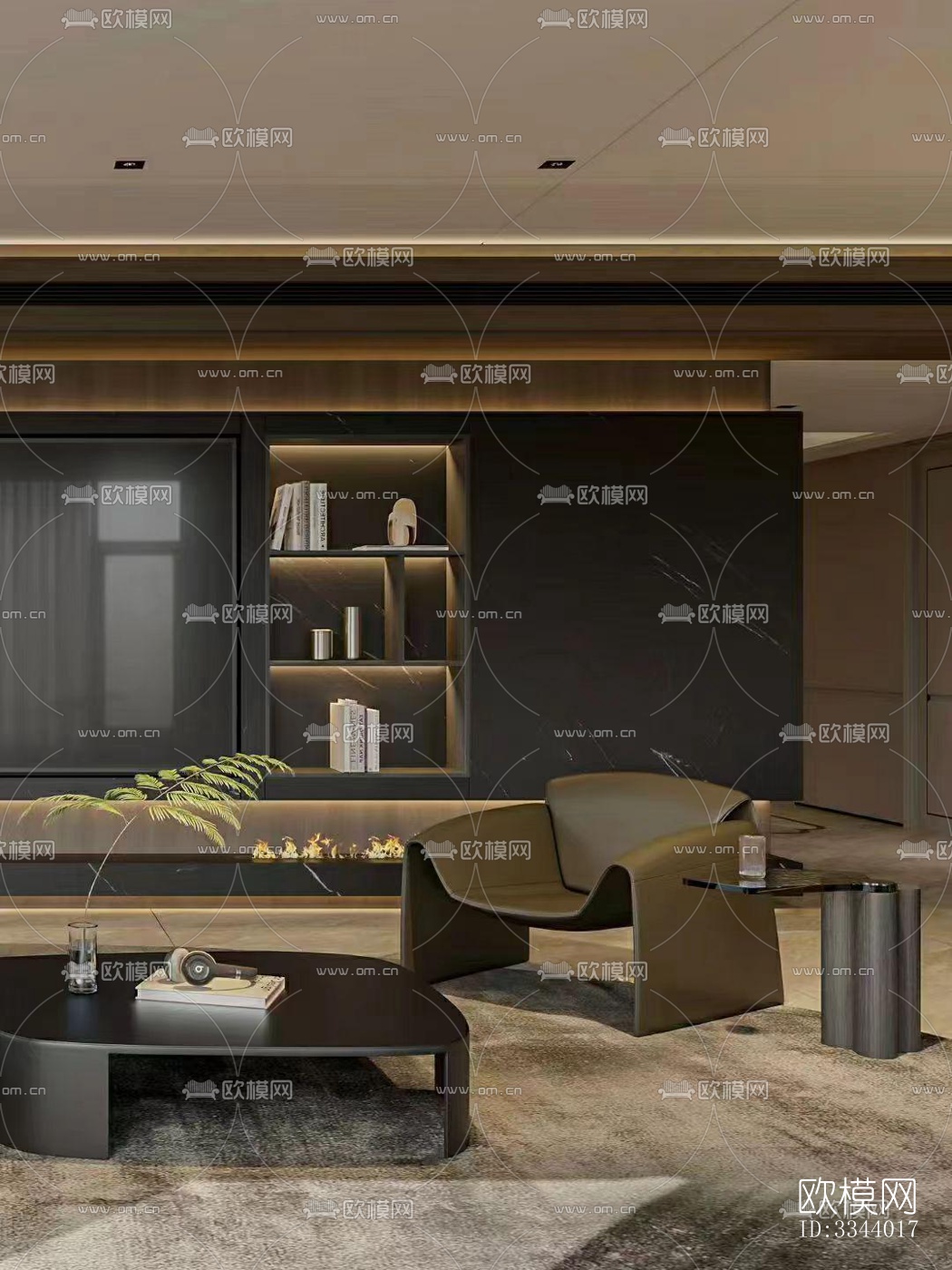 现代别墅效果图下载（渲染图8）