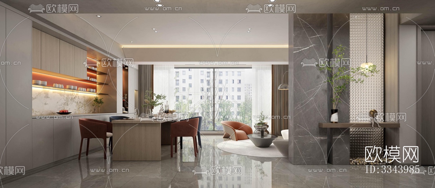 现代别墅效果图下载（渲染图10）