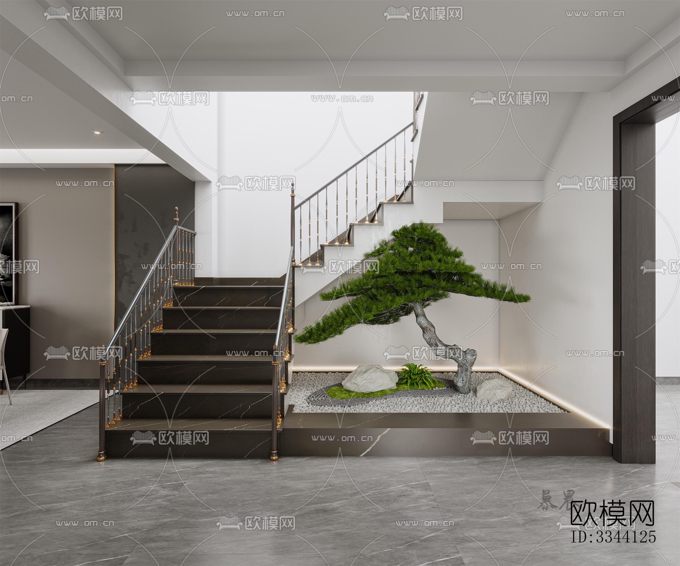 现代别墅效果图下载（渲染图5）