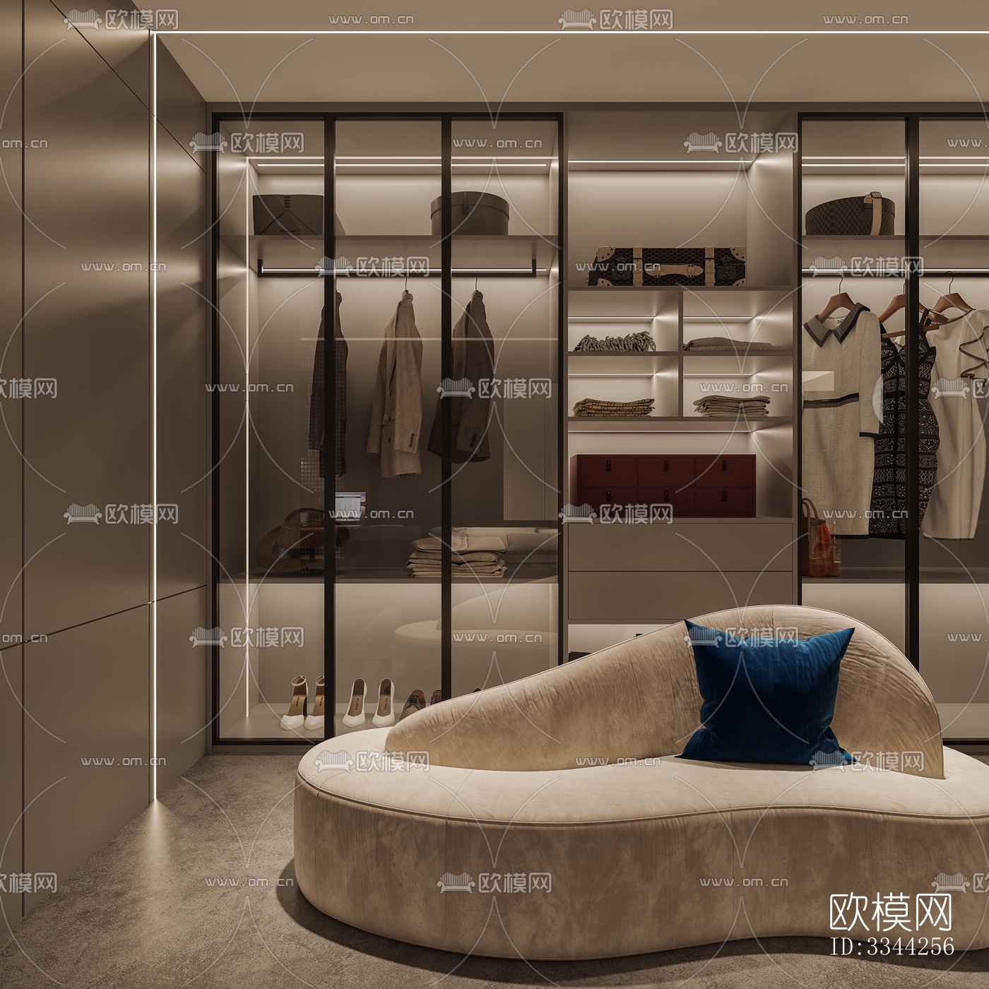 现代别墅效果图下载（渲染图15）