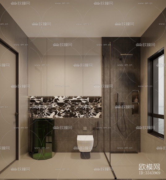 现代别墅效果图下载(渲染图2)