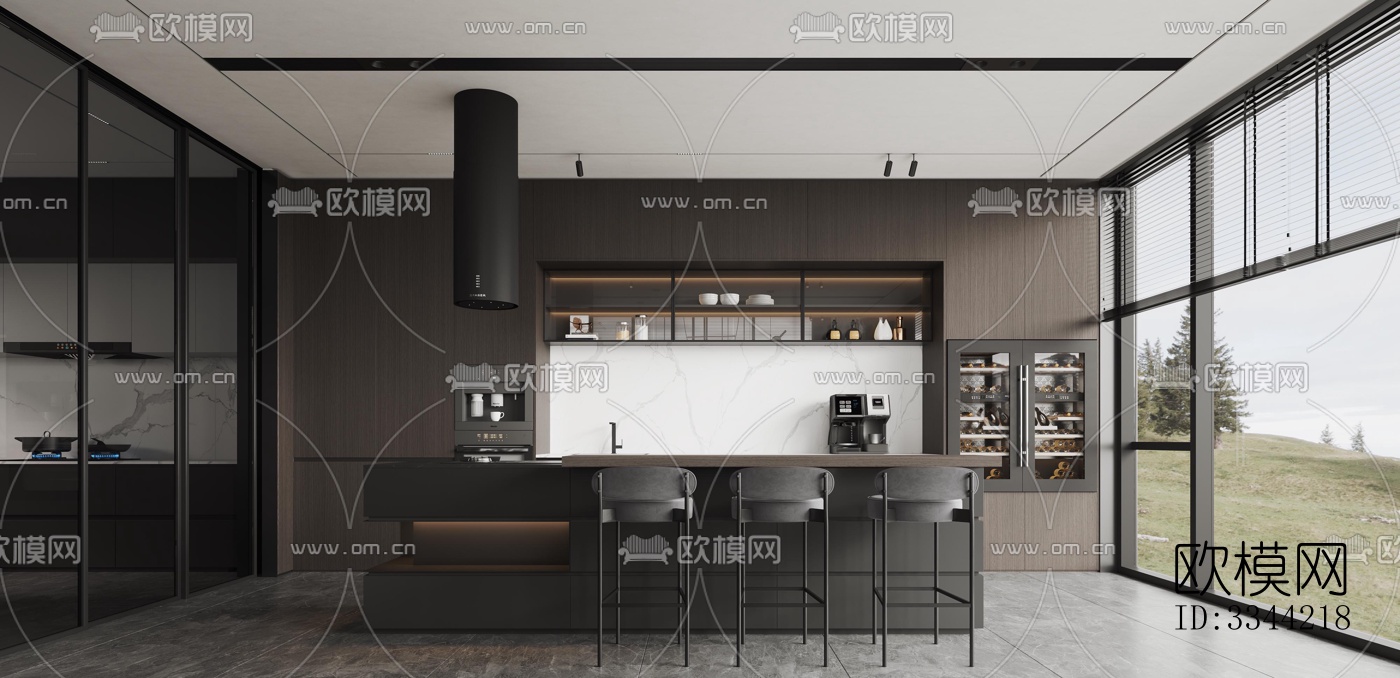 现代别墅效果图下载（渲染图11）