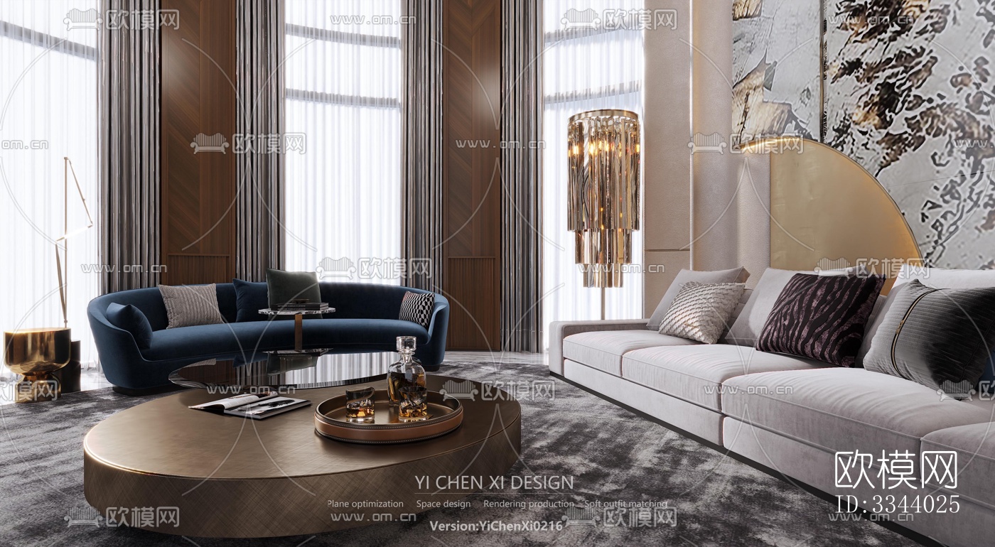 现代别墅效果图下载（渲染图11）