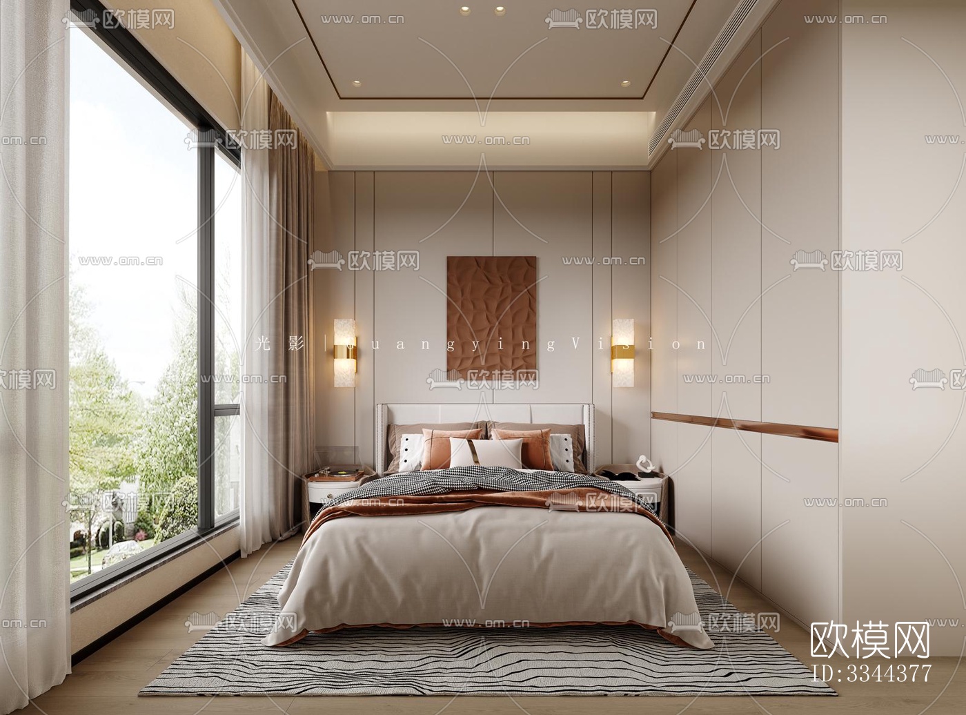 现代别墅效果图下载（渲染图5）