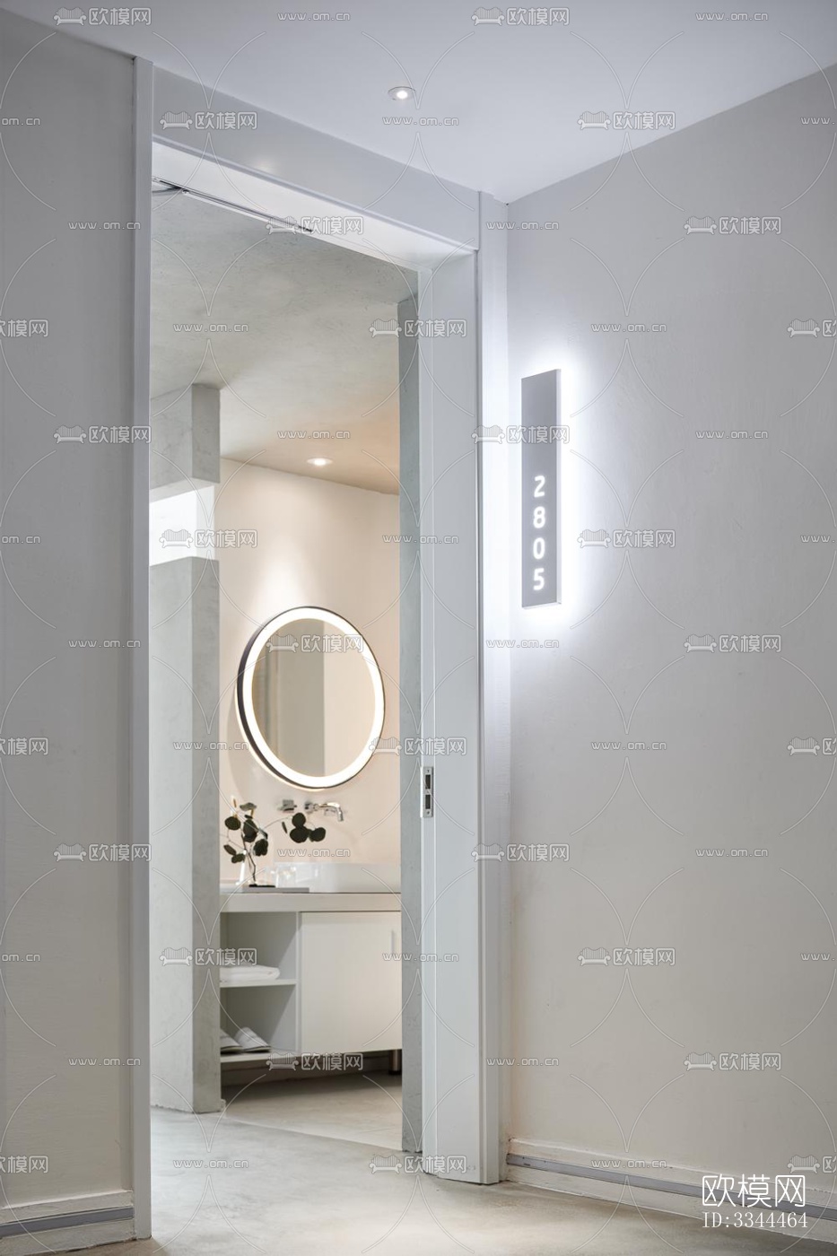 现代卧室效果图下载（渲染图10）