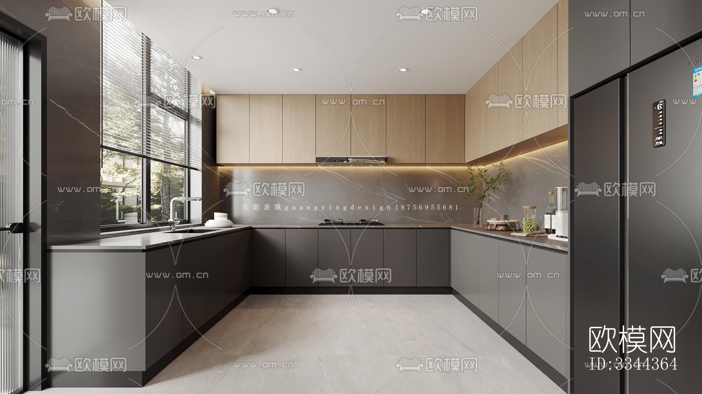 现代别墅效果图下载（渲染图4）