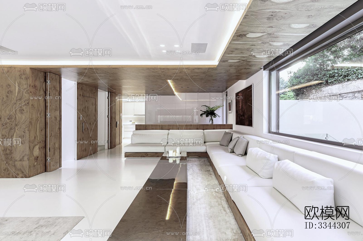 现代别墅效果图下载（渲染图1）