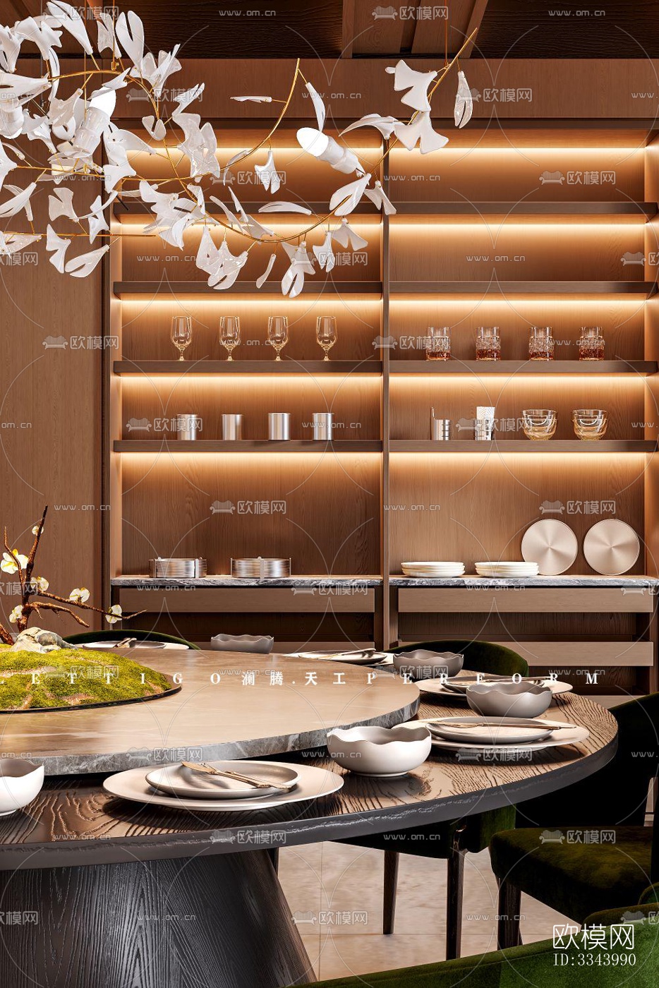 现代别墅效果图下载（渲染图7）