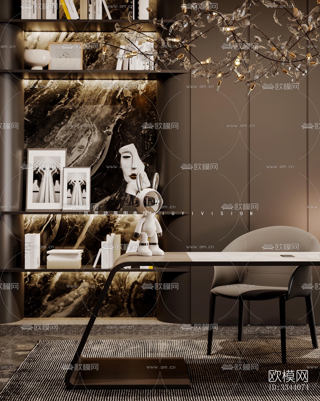 现代别墅效果图下载（渲染图11）