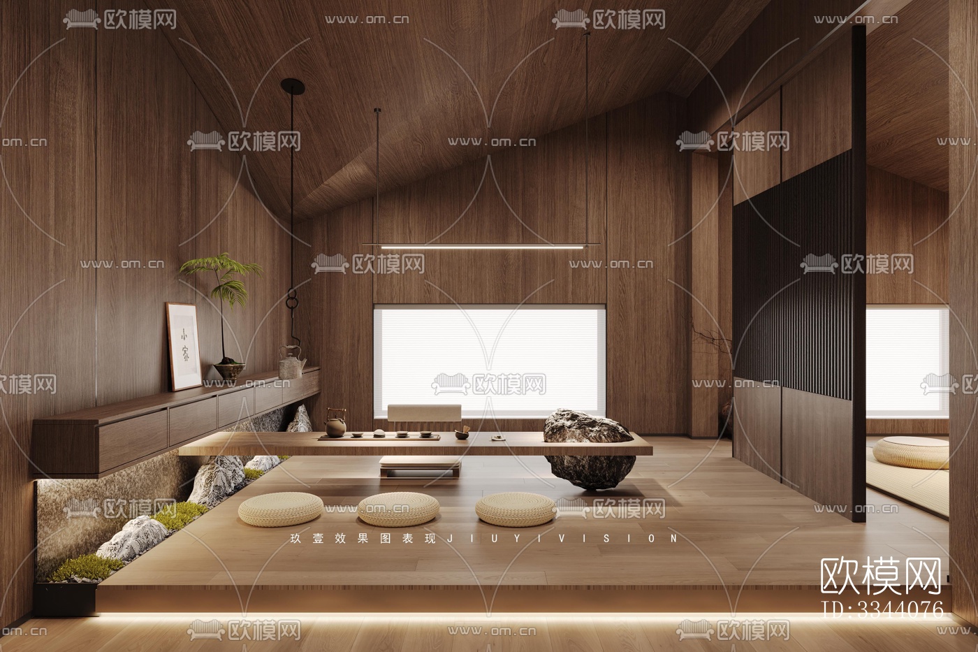 现代别墅效果图下载（渲染图4）