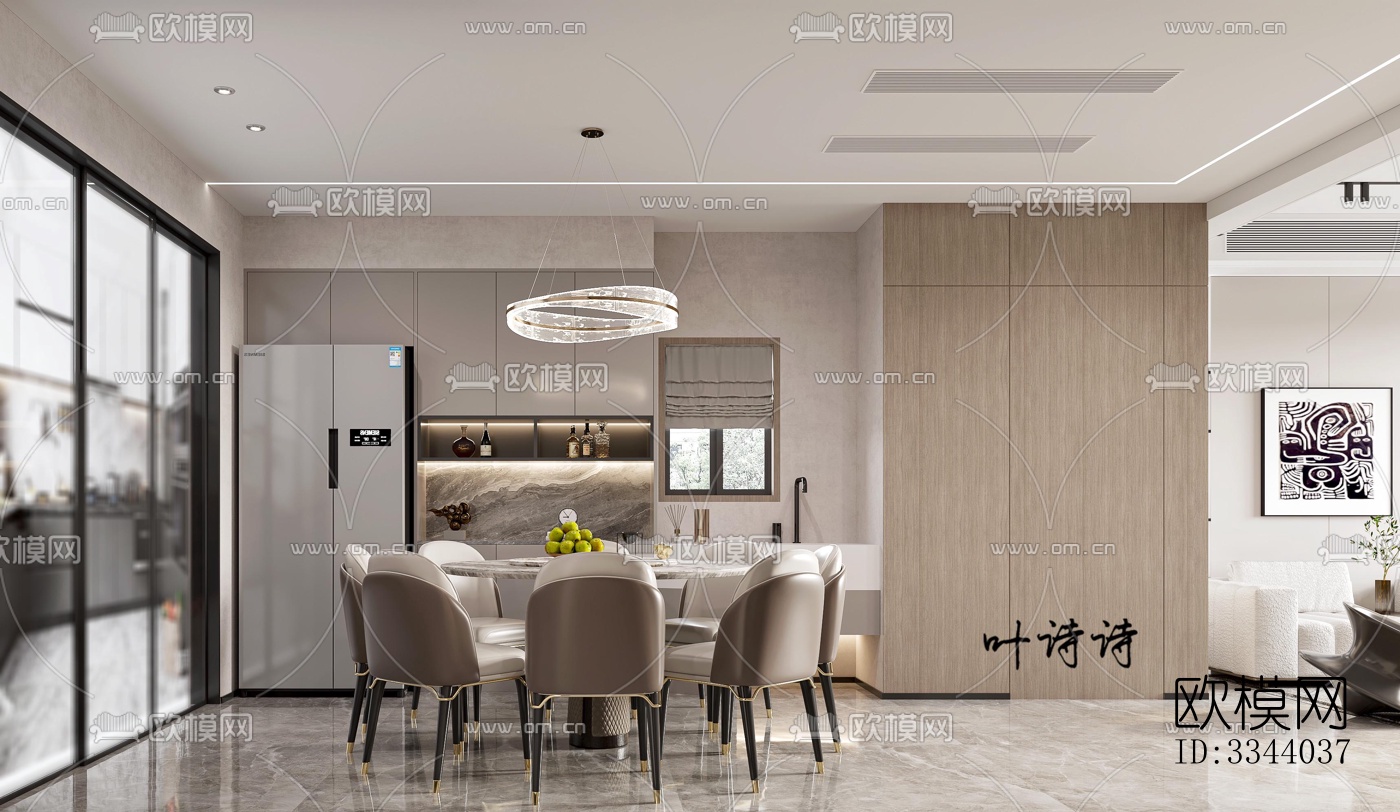 现代别墅效果图下载（渲染图6）