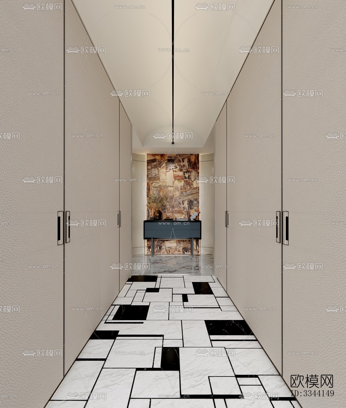 现代别墅效果图下载（渲染图16）