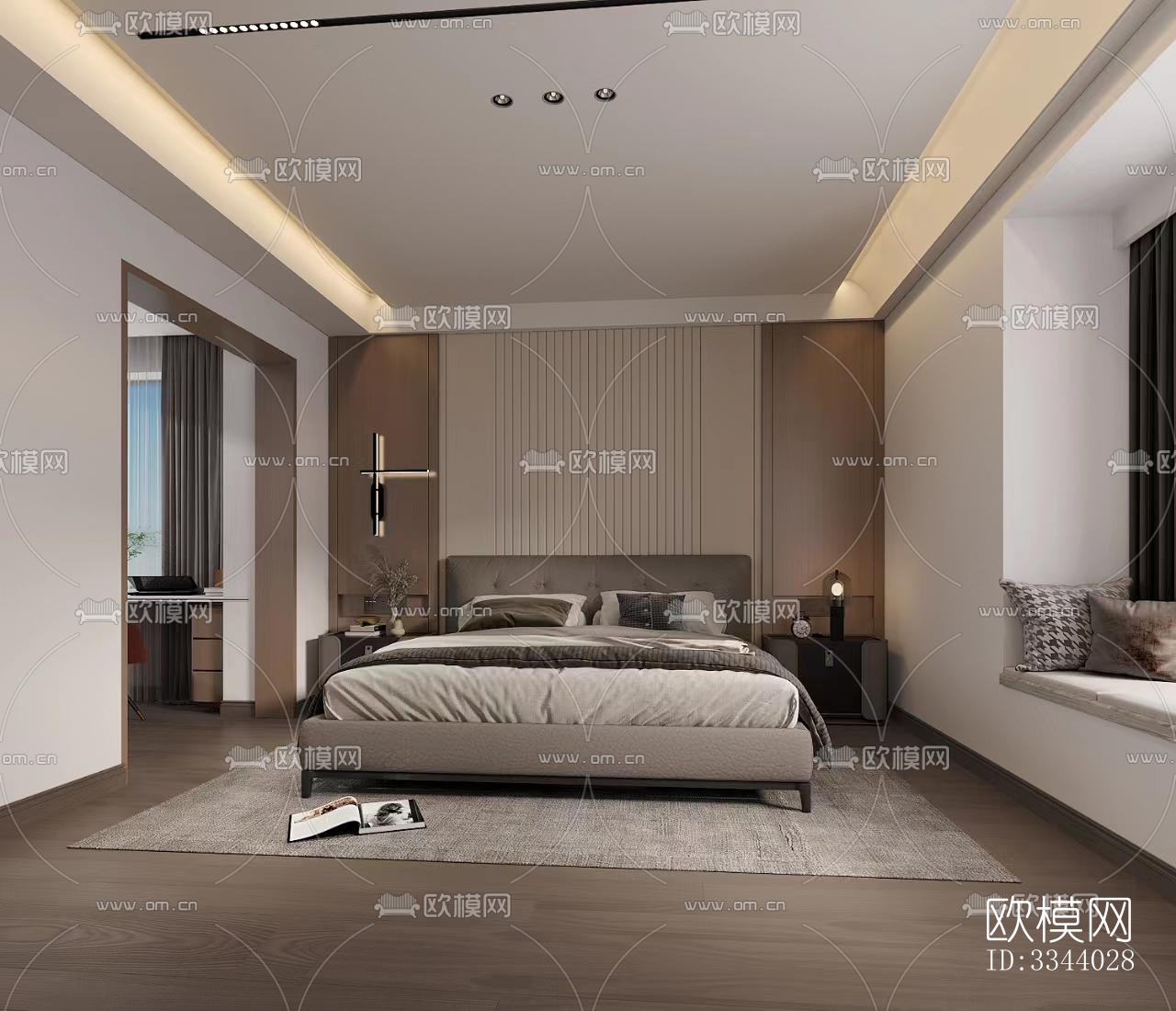 现代别墅效果图下载（渲染图3）