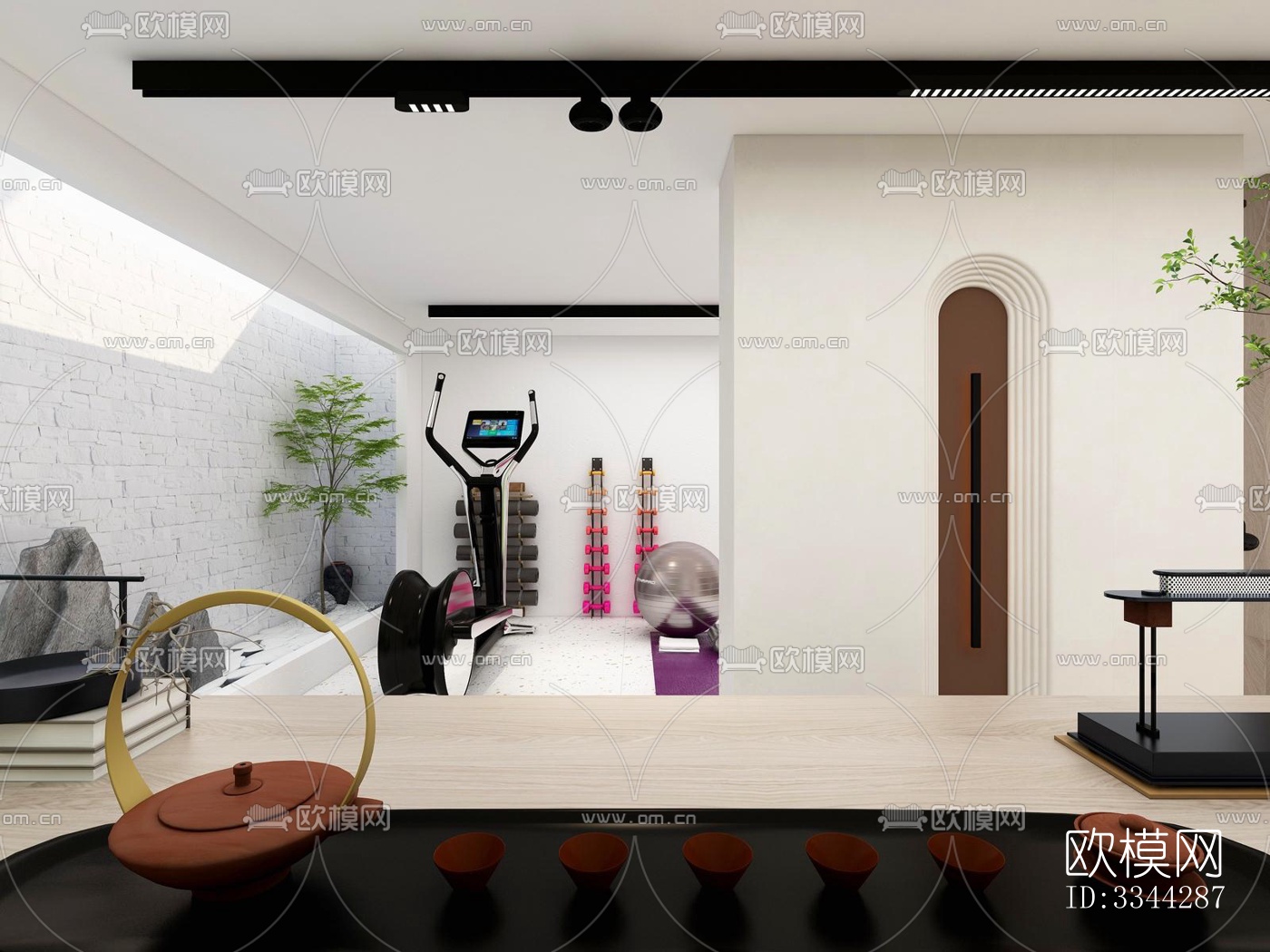 现代别墅效果图下载（渲染图15）