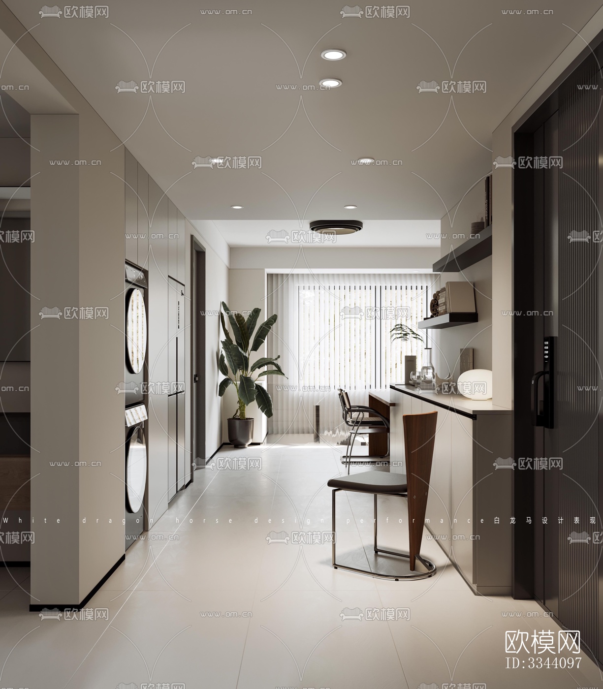 现代别墅效果图下载（渲染图8）