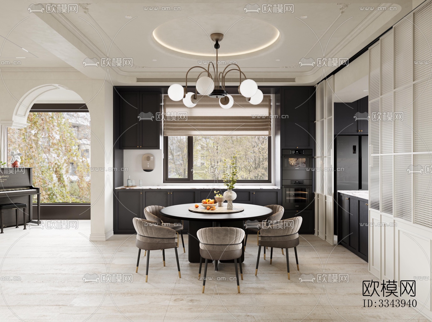 现代别墅效果图下载（渲染图8）