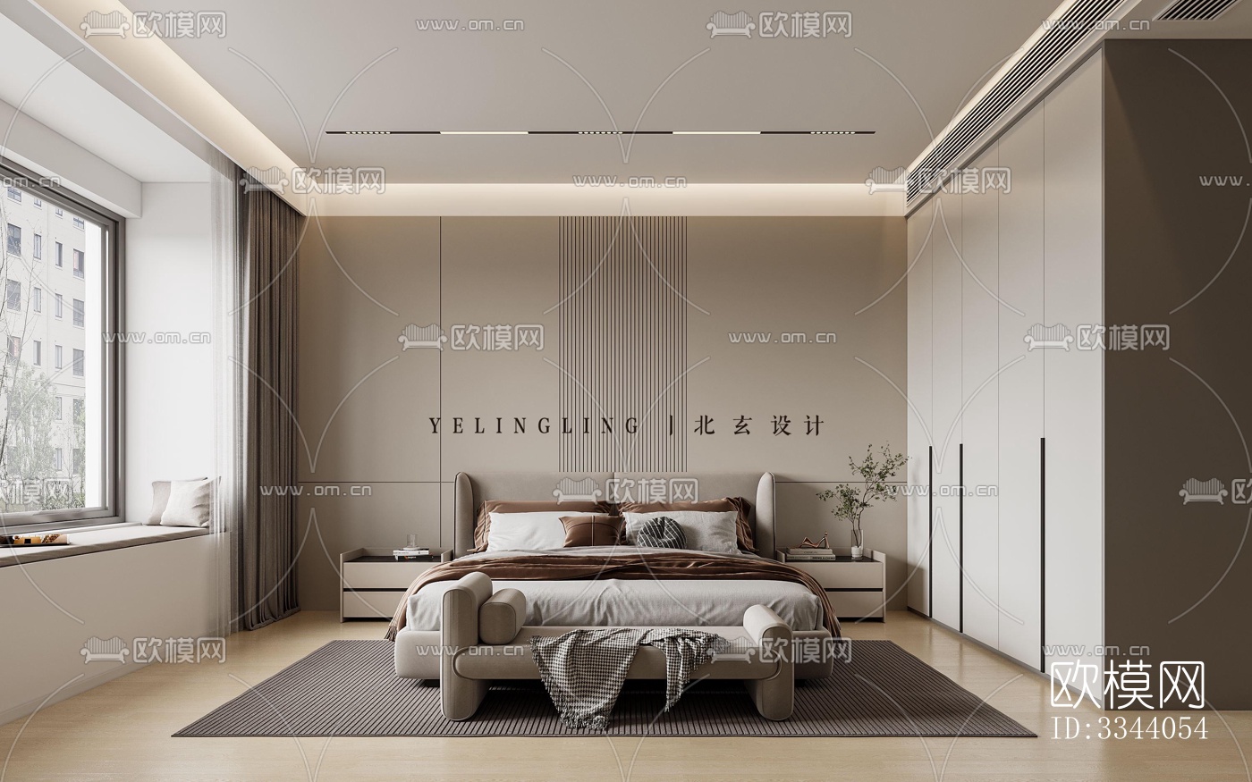 现代别墅效果图下载（渲染图4）