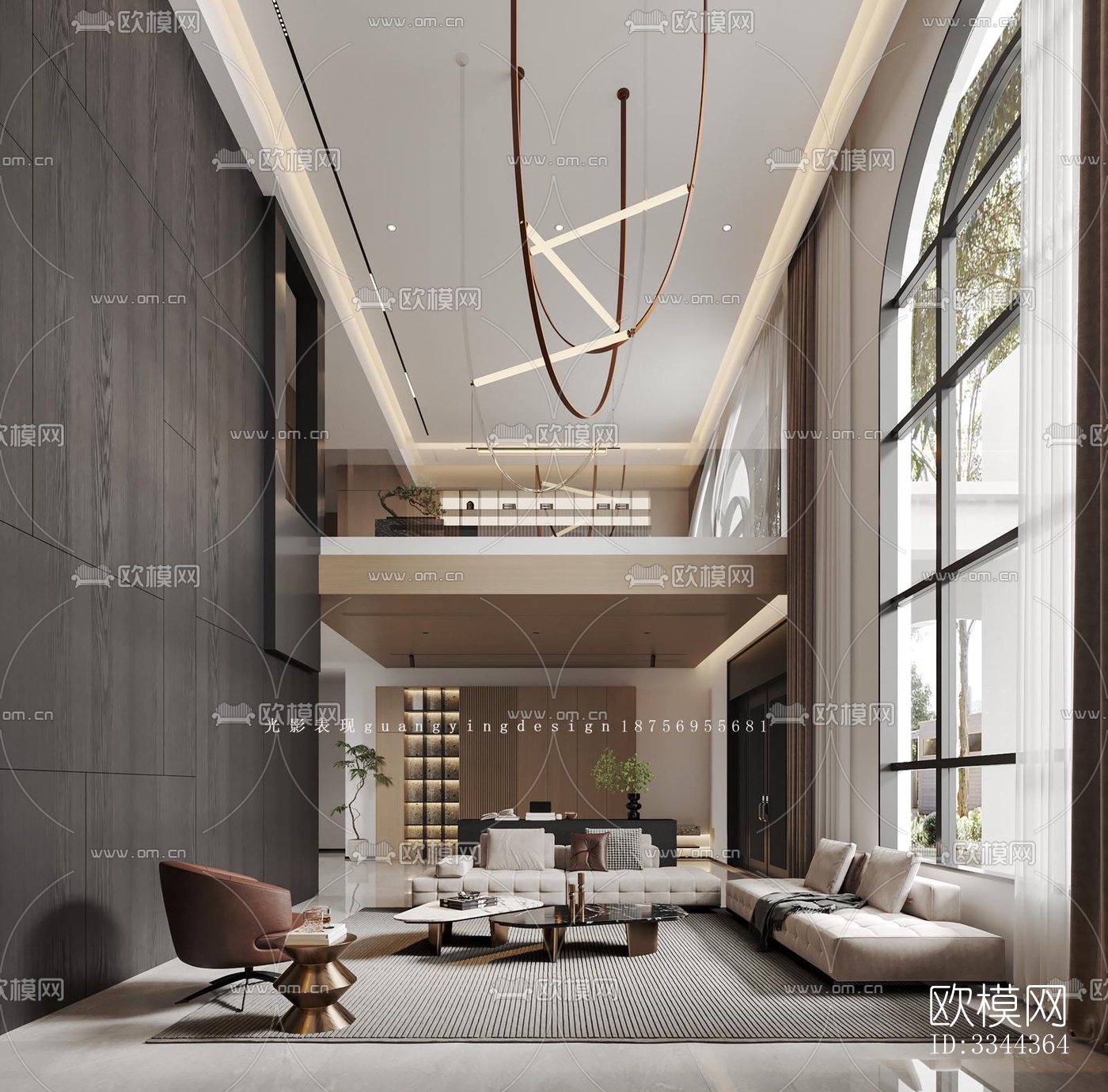 现代别墅效果图下载（渲染图5）