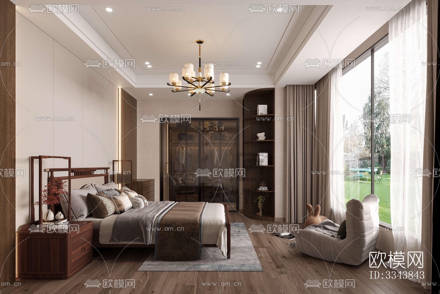 现代别墅效果图下载（渲染图7）