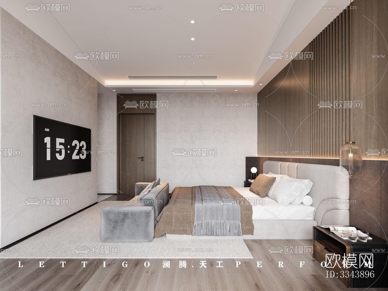 現(xiàn)代別墅效果圖下載(渲染圖7)