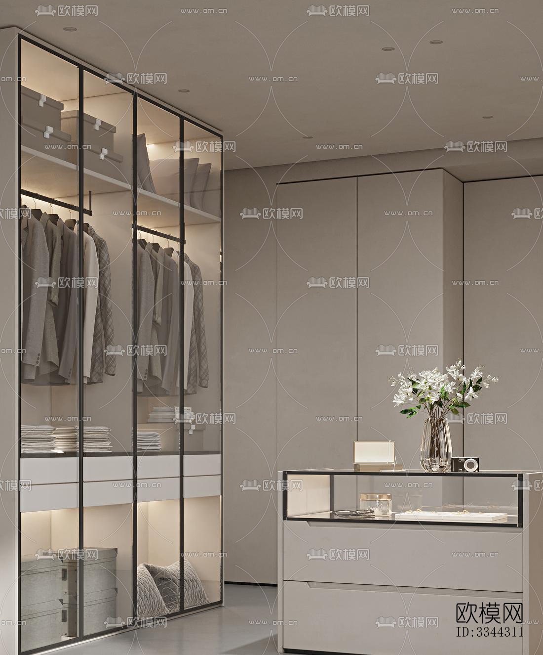 现代别墅效果图下载（渲染图14）