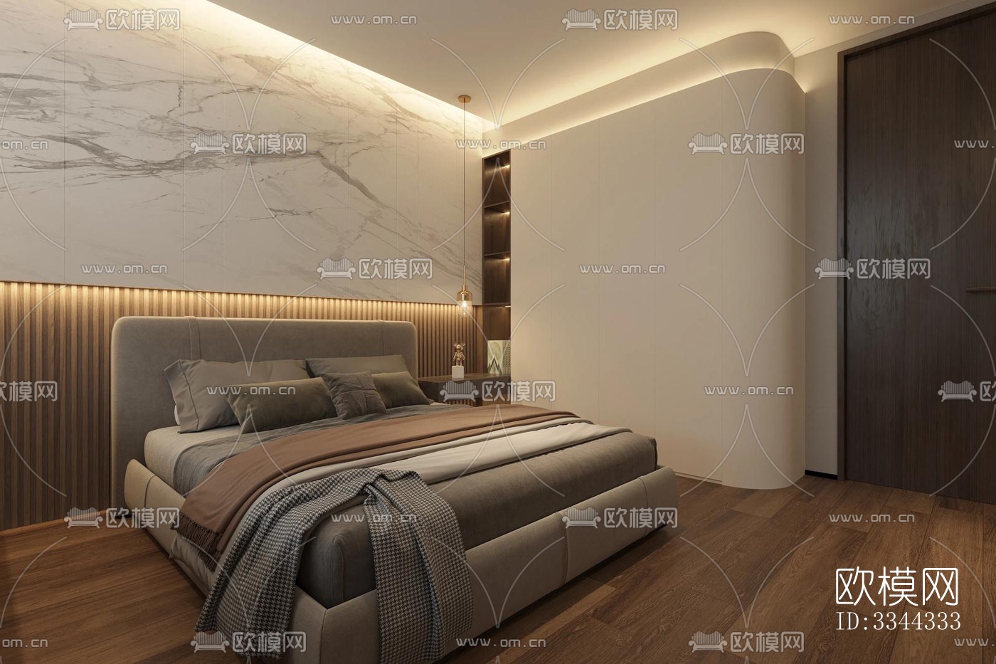 现代别墅效果图下载（渲染图2）