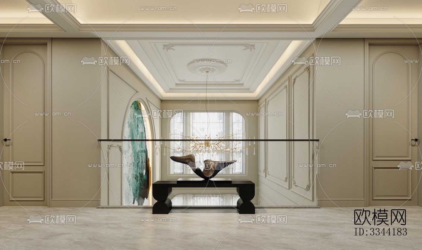 现代别墅效果图下载（渲染图4）