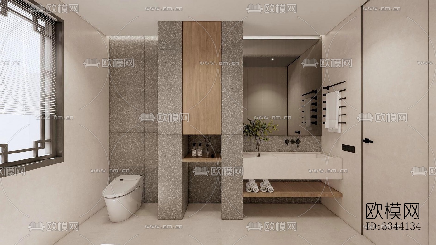 现代别墅效果图下载（渲染图4）