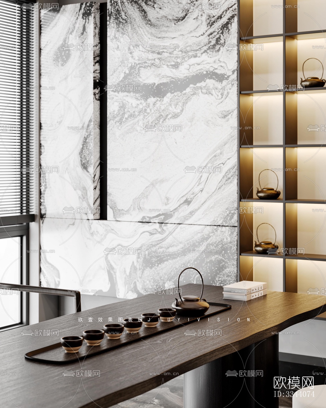 现代别墅效果图下载（渲染图16）