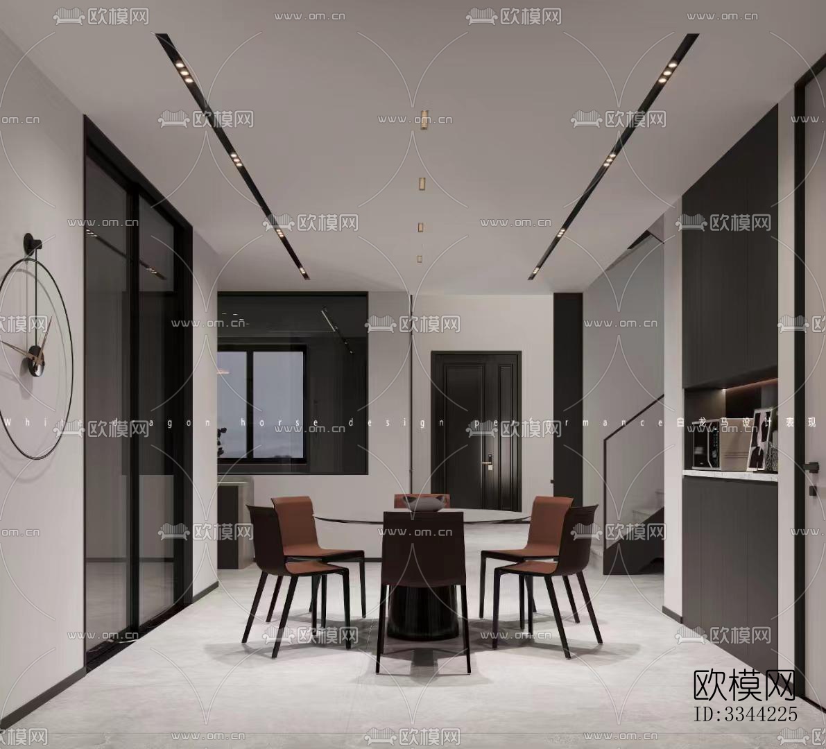 现代别墅效果图下载（渲染图1）