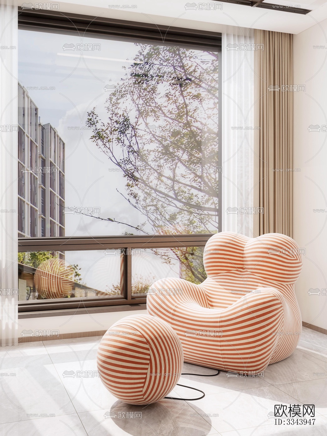 现代别墅效果图下载（渲染图5）