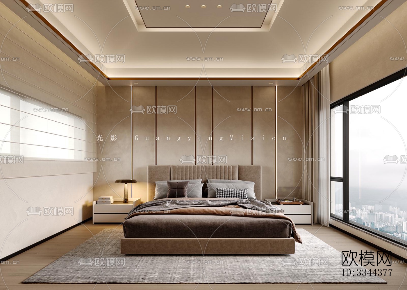 现代别墅效果图下载（渲染图16）