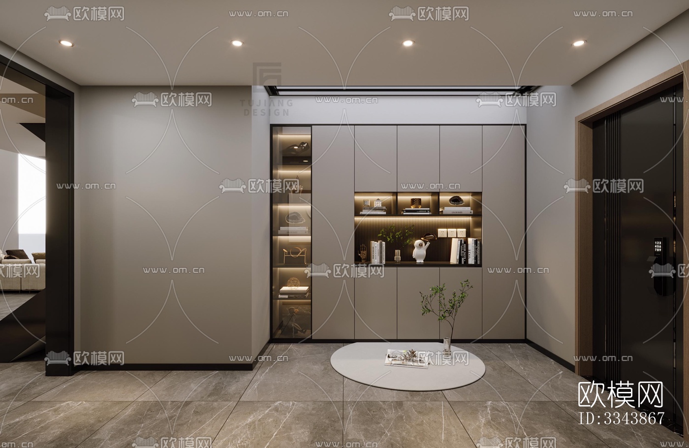 现代别墅效果图下载（渲染图4）