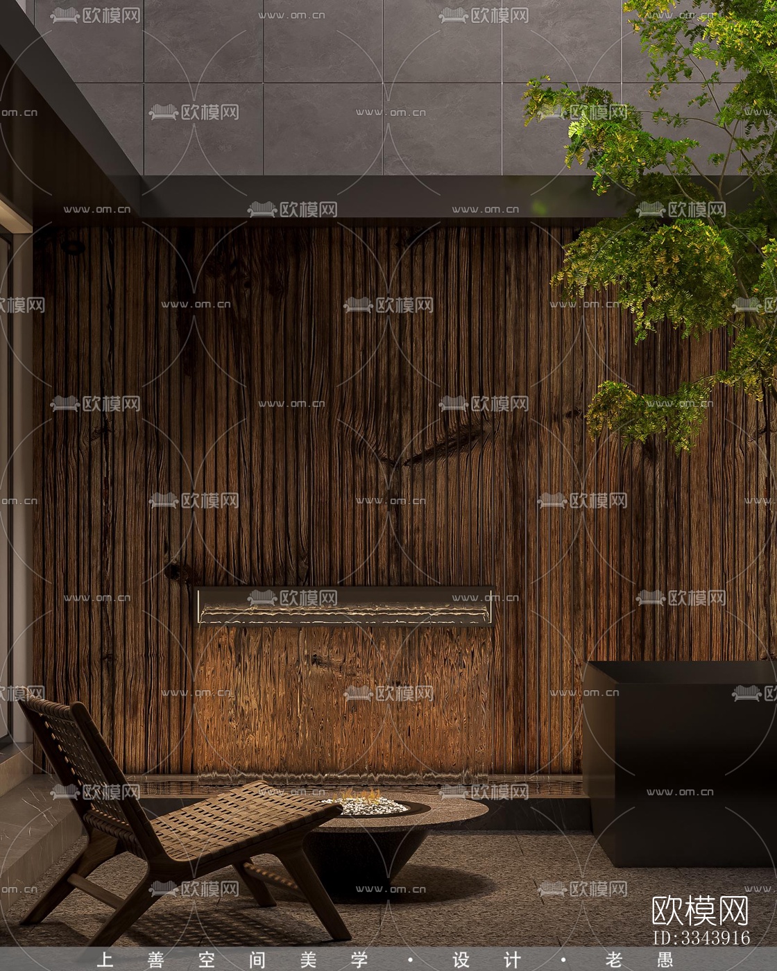 现代别墅效果图下载（渲染图4）