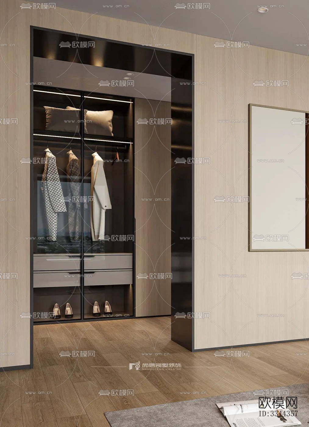 现代别墅效果图下载（渲染图11）