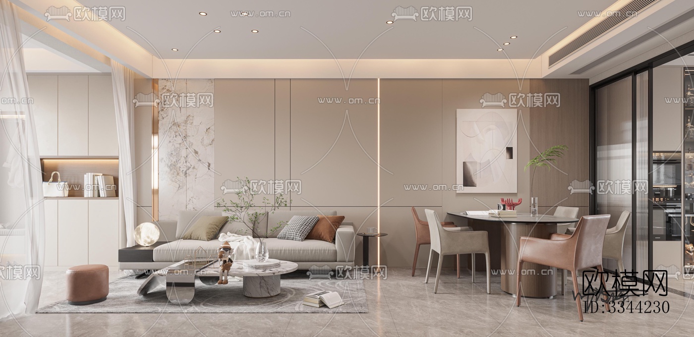 现代别墅效果图下载（渲染图6）