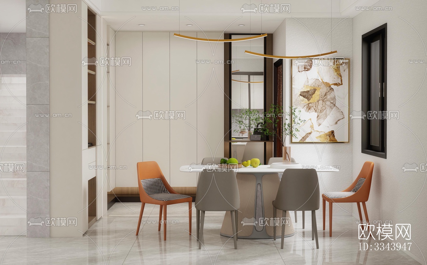 现代别墅效果图下载（渲染图15）