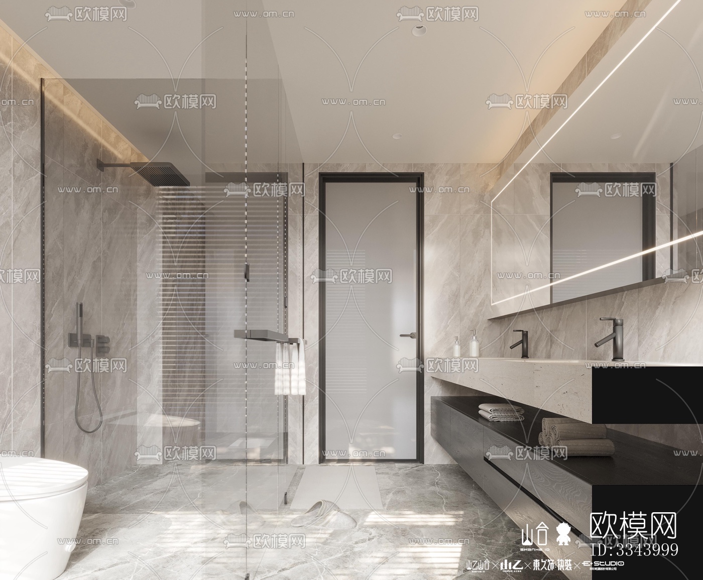 现代别墅效果图下载（渲染图7）