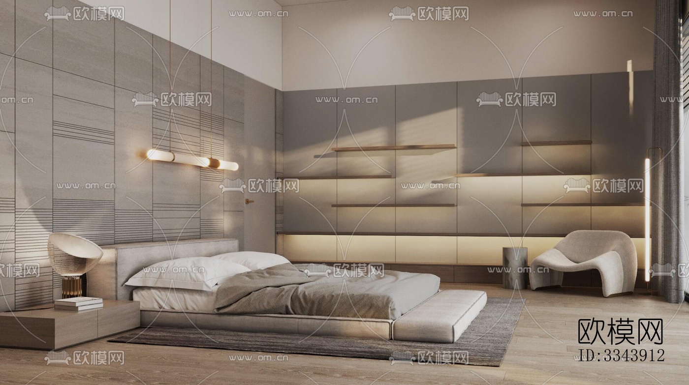 现代别墅效果图下载（渲染图5）