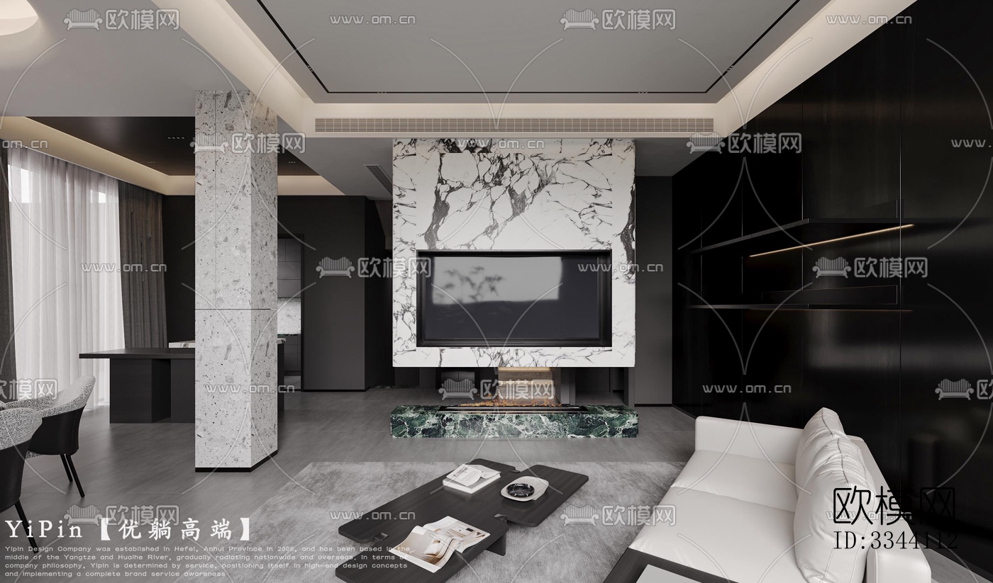 现代别墅效果图下载（渲染图11）